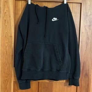 Nike Black Hooded Sweatshirt